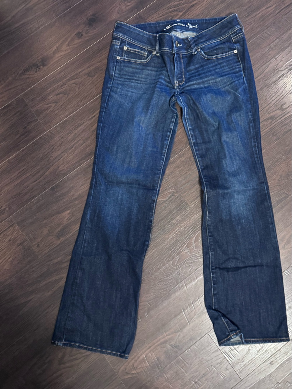 American Eagle Outfitters Dark Blue Bootcut Jeans